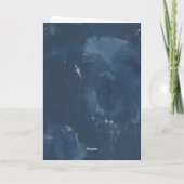 Happy Birthday Foto Modern Simple Personalize Karte (Rückseite)