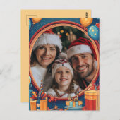 Happy Birthday Frame Postkarte (Vorne/Hinten)