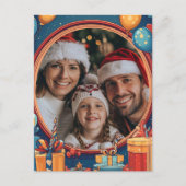 Happy Birthday Frame Postkarte (Vorderseite)