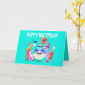 Happy Birthday Frankie Birthday Card Karte (Gelbe Blume)