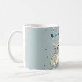 Happy birthday French, bulldog Kaffeetasse (Links)