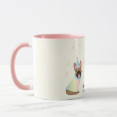 Happy Birthday French Bulldogs Tasse (Links)