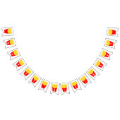 Happy Birthday French Fries Wimpelkette (Alle)