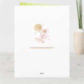 Happy Birthday Friend Karte (Rückseite)