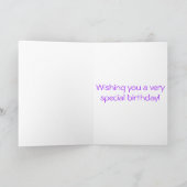 Happy Birthday Friend Karte (Innenseite)