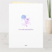 Happy Birthday Friend Karte (Rückseite)