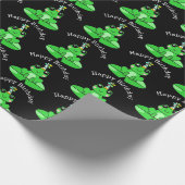Happy Birthday Frog Geschenkpapier (Ecke)
