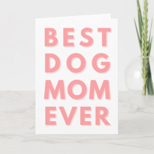 Happy Birthday From Dog, Best Hund Mama je Karte