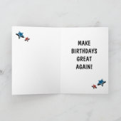 Happy Birthday from Kamala Harris Card Karte (Innenseite)