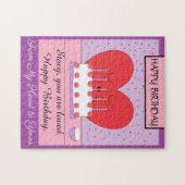 Happy Birthday, From My Heart to Yours II Puzzle (Horizontal)