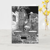 Happy Birthday From the Dark Side card Karte (Gelbe Blume)