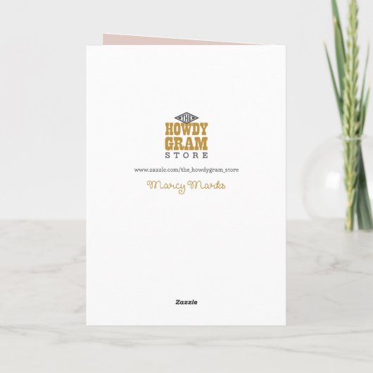 "Happy Birthday from the Gang" Funny Karte (Rückseite)