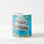 Happy Birthday Fun 50. Meilenstein Kaffeetasse (Mittel)
