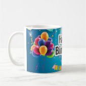 Happy Birthday Fun 50. Meilenstein Kaffeetasse (Links)