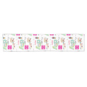 Happy Birthday FUN Cupcake Kurz Table Runner Kurzer Tischläufer (Horizontal)