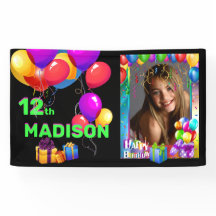 Happy Birthday Fun Kids Add Name & Age Foto