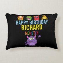 Happy Birthday FUN Monsters kids cute