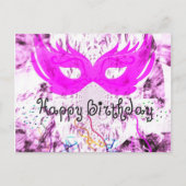 Happy Birthday Fun Postkarte (Vorderseite)