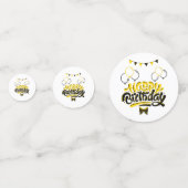 Happy Birthday Fun Table Confetti Konfetti (Vorderseiten)