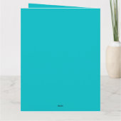 Happy Birthday Funfetti Card Karte (Rückseite)