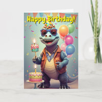 Happy Birthday | Funny Dinosaur