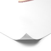 Happy Birthday Funny Frosch Poster (Ecke)