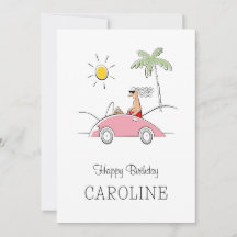 Happy Birthday Funny Humour Card für sie