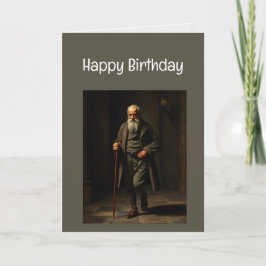 Happy Birthday Funny Young jetzt alt Karte