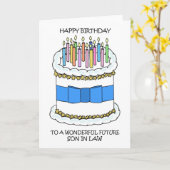 Happy Birthday Future Son in Law Karte (Gelbe Blume)