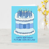 Happy Birthday Future Son in Law Karte (Gelbe Blume)