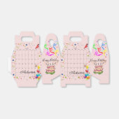 Happy Birthday Gable Favor Box April 2022 Geschenkschachtel (Ungefaltet)