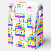 Happy Birthday Gable Favor Box Candles Geschenkschachtel (Geöffnet)