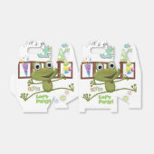 Happy Birthday Gable Favor Box Friends Family Frog Geschenkschachtel (Ungefaltet)