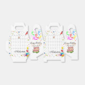 Happy Birthday Gable Favor Box Juni 2022 Geschenkschachtel (Ungefaltet)