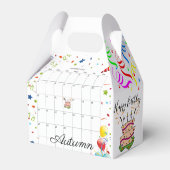 Happy Birthday Gable Favor Box November 2022 Geschenkschachtel (Rückseite)