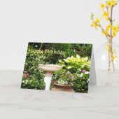 Happy Birthday Garden Card Karte (Gelbe Blume)