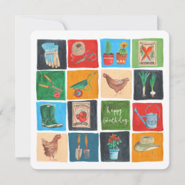 Happy Birthday Gardens Farm | Grußkarte Karte