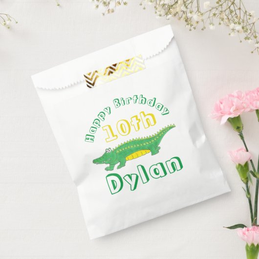 Happy Birthday Gator Alligator Croc Crocodile Geschenktütchen (Versiegelt)