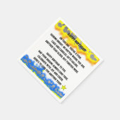 Happy Birthday Geem Serviette (Ecke)