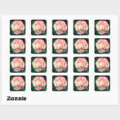 Happy Birthday Gemini Rose #1 Stickers (Blatt)