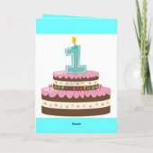 Happy Birthday Gerecycelt Grußkarte Karte (Rückseite)