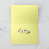 Happy Birthday Gerecycelt Grußkarte Karte (Innenseite)