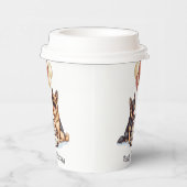 Happy Birthday German Shepherd Hunde Birthday Cake Pappbecher (Rechts)