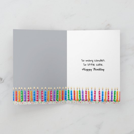 Happy Birthday German Shepherd Karte (Innenseite)