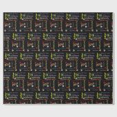 Happy Birthday Geschenk Wrapping Paper Asher Geschenkpapier (Flach)