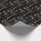 Happy Birthday Geschenk Wrapping Paper Bruder im R Geschenkpapier (Ecke)