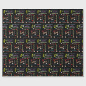 Happy Birthday Geschenk Wrapping Paper Ellie Geschenkpapier (Flach)