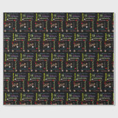 Happy Birthday Geschenk Wrapping Paper Grayson Geschenkpapier (Flach)