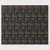 Happy Birthday Geschenk Wrapping Paper James Geschenkpapier (Flach)
