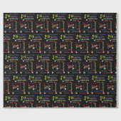 Happy Birthday Geschenk Wrapping Papier Ava Geschenkpapier (Flach)